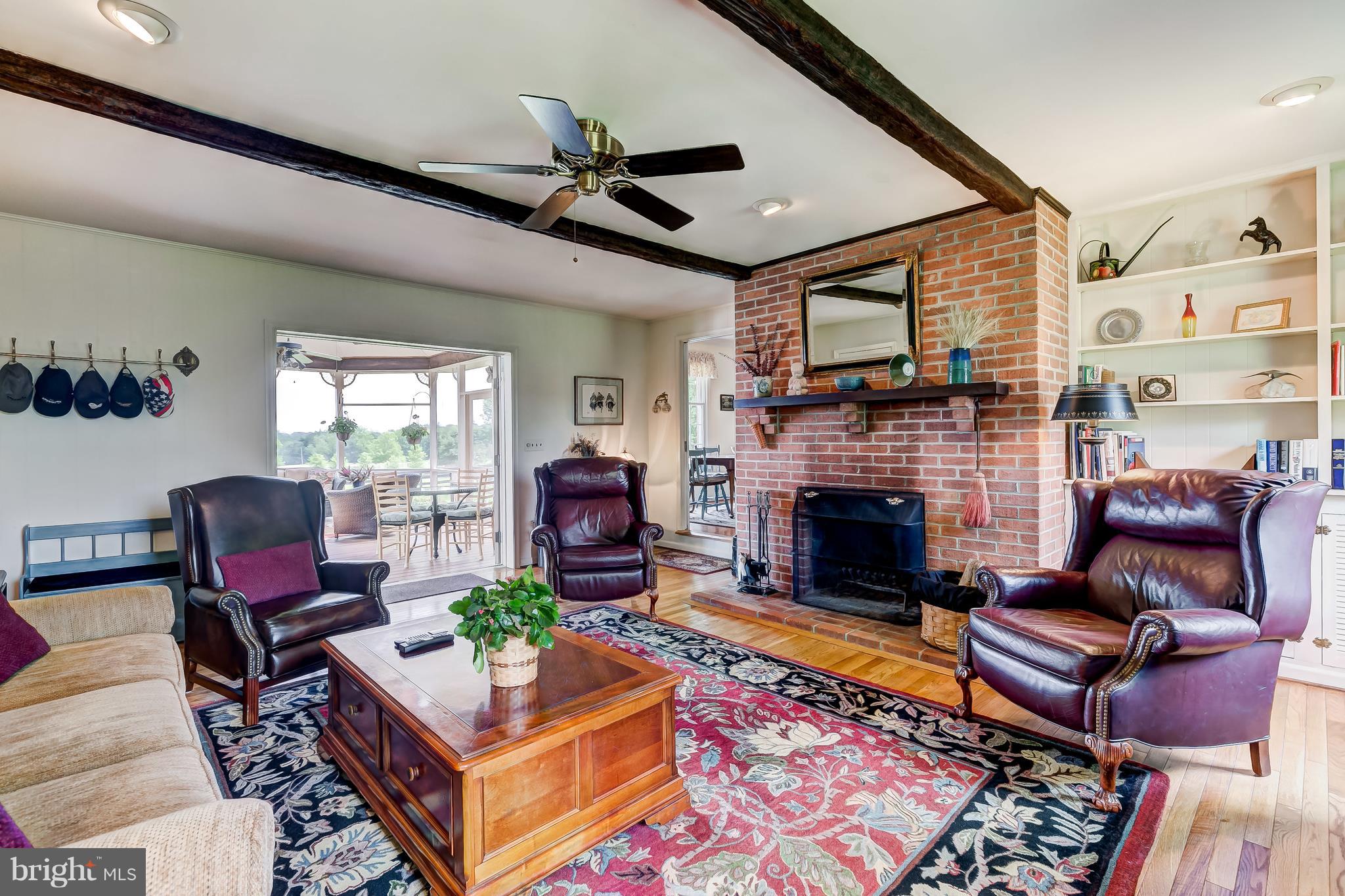 15415 Tanyard Road Sparks, MD 21152 - Photo 8 of 57 Charming Family Room with Wood Burning Fireplace