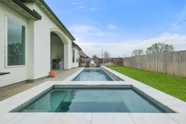 a view of outdoor space yard and deck