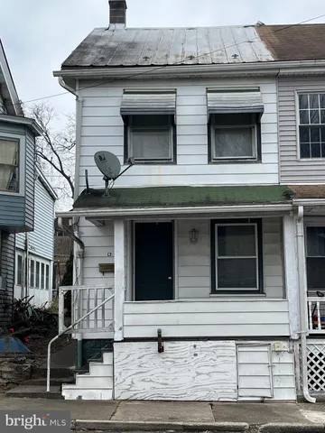 a view of a house with a balcony