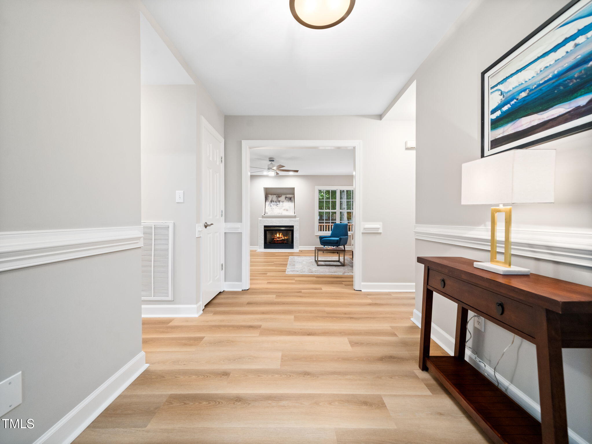 4700 Carolton Drive Raleigh, NC 27606 - Photo 5 of 29 a spacious bathroom with a sink and a mirror