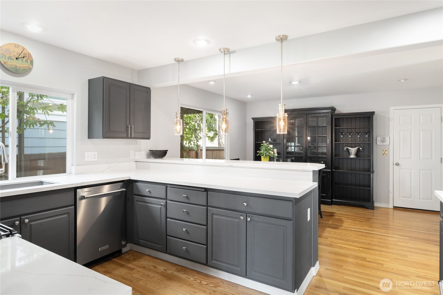 16267 16th Avenue Southwest Burien, WA 98166 - Photo 14 of 40 a kitchen with a sink cabinets and window