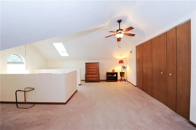 a view of a livingroom with couch