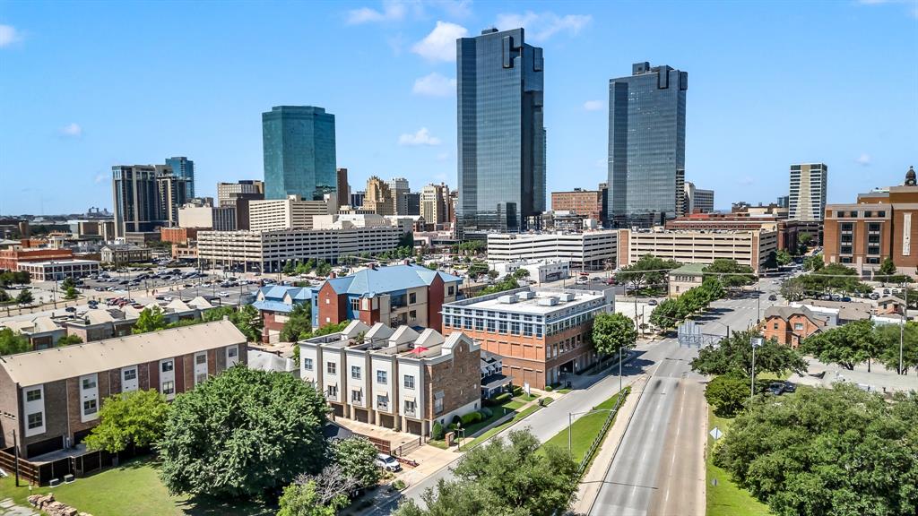Beautiful views of Downtown Fort Worth