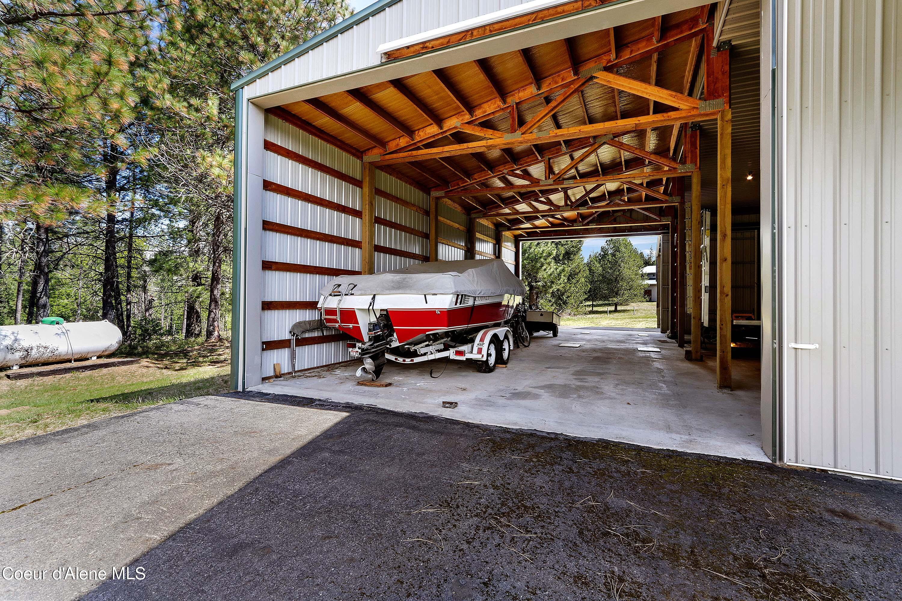 877 Heath Lake Road Sagle, ID 83860 - Photo 45 of 61 Drive Through Area Shop Looking east