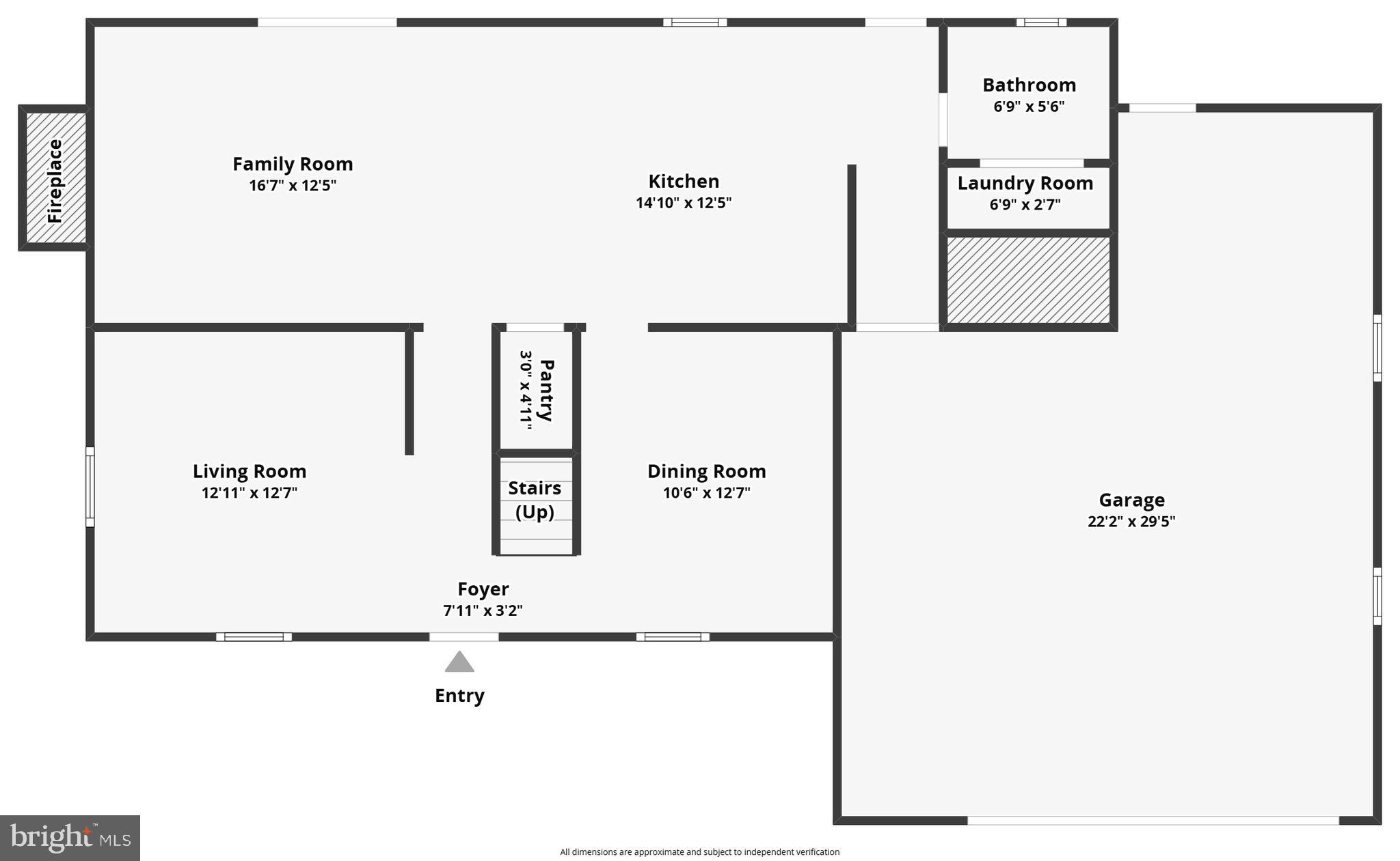 430 Babbs Mountain Road Winchester, VA 22603 - Photo 48 of 49 Main level floor plan