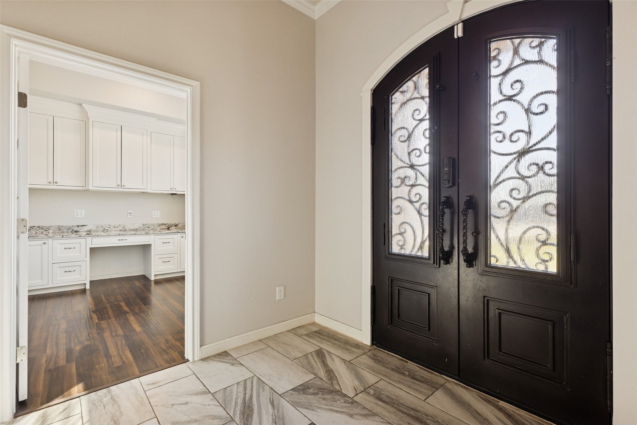 21724 Stargrass Drive Spring, TX 77388 - Photo 4 of 50 a view of front door with wooden floor
