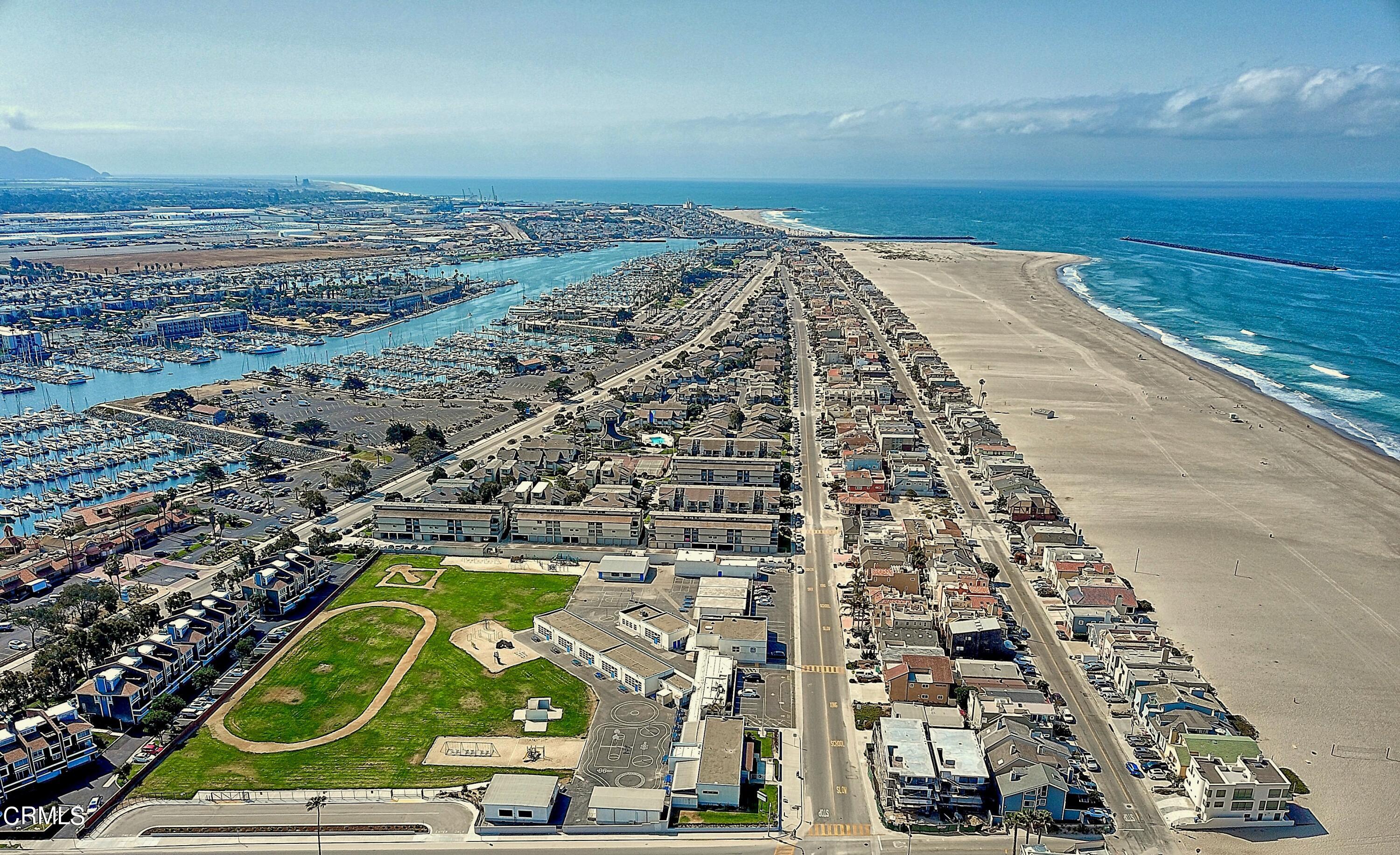 3700 Ocean Drive Oxnard, CA 93035 - Photo 49 of 55 an aerial view of residential building and ocean