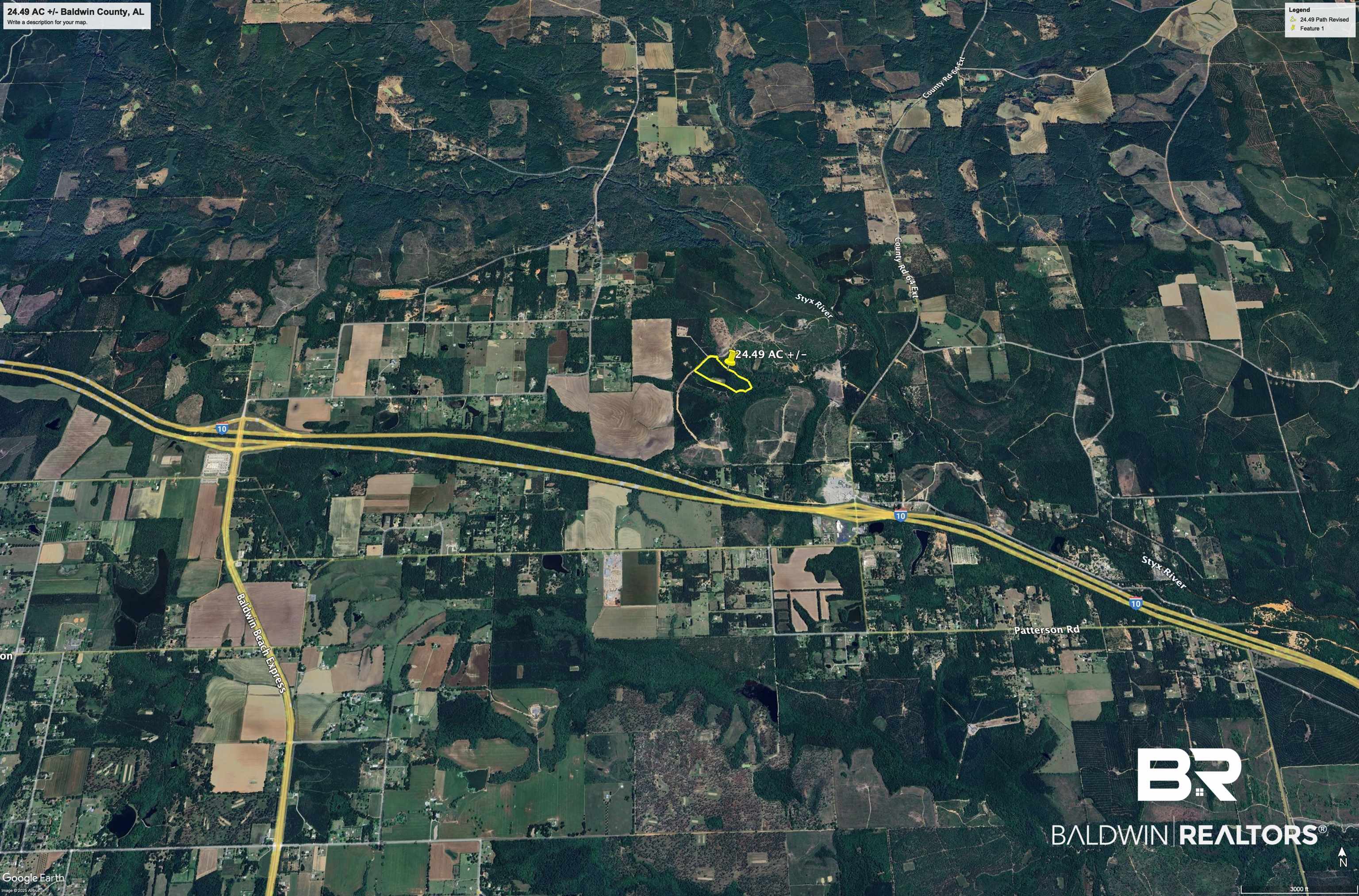 0 Lechner Road Robertsdale, AL 36567 - Photo 33 of 35 Map
