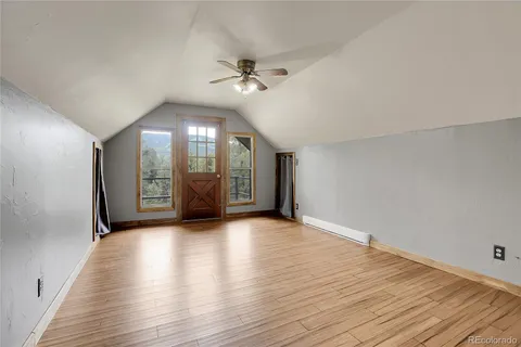 a view of outdoor space with trees