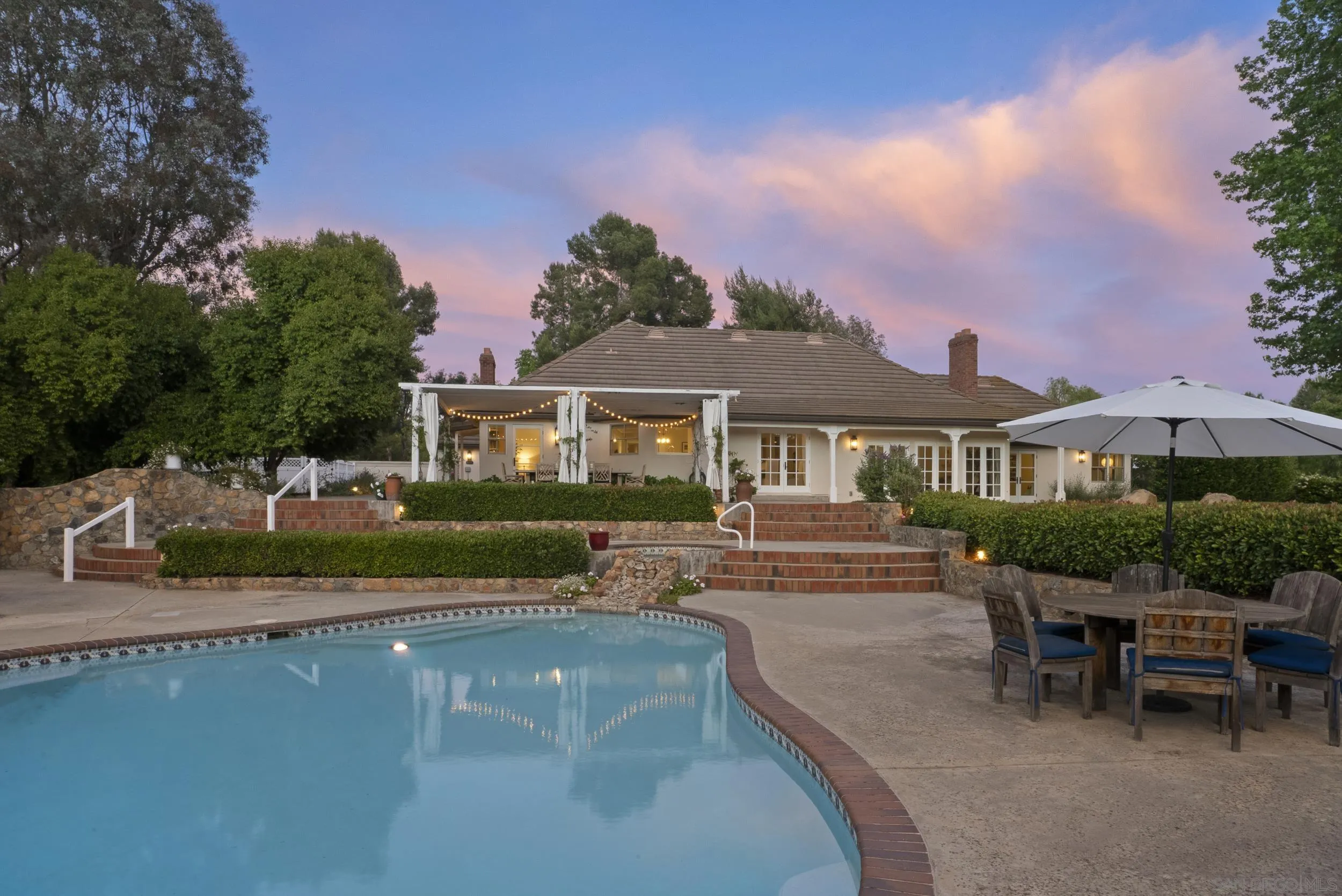 5 Country Glen Road Fallbrook, CA 92028 - Photo 32 of 43 a view of a house with a yard