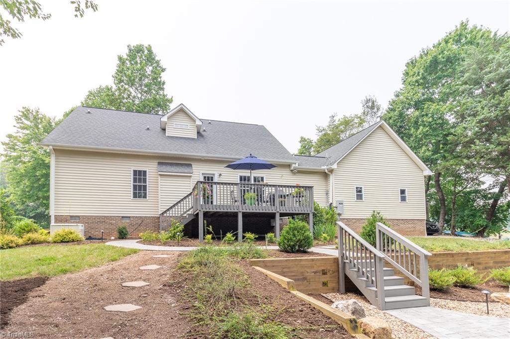 961 Griffin Road Stokesdale, NC 27357 - Photo 46 of 50 Rear of home