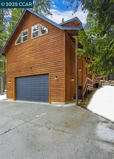 a street sign that is sitting in front of a house