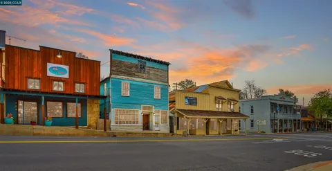 a bird view of a house