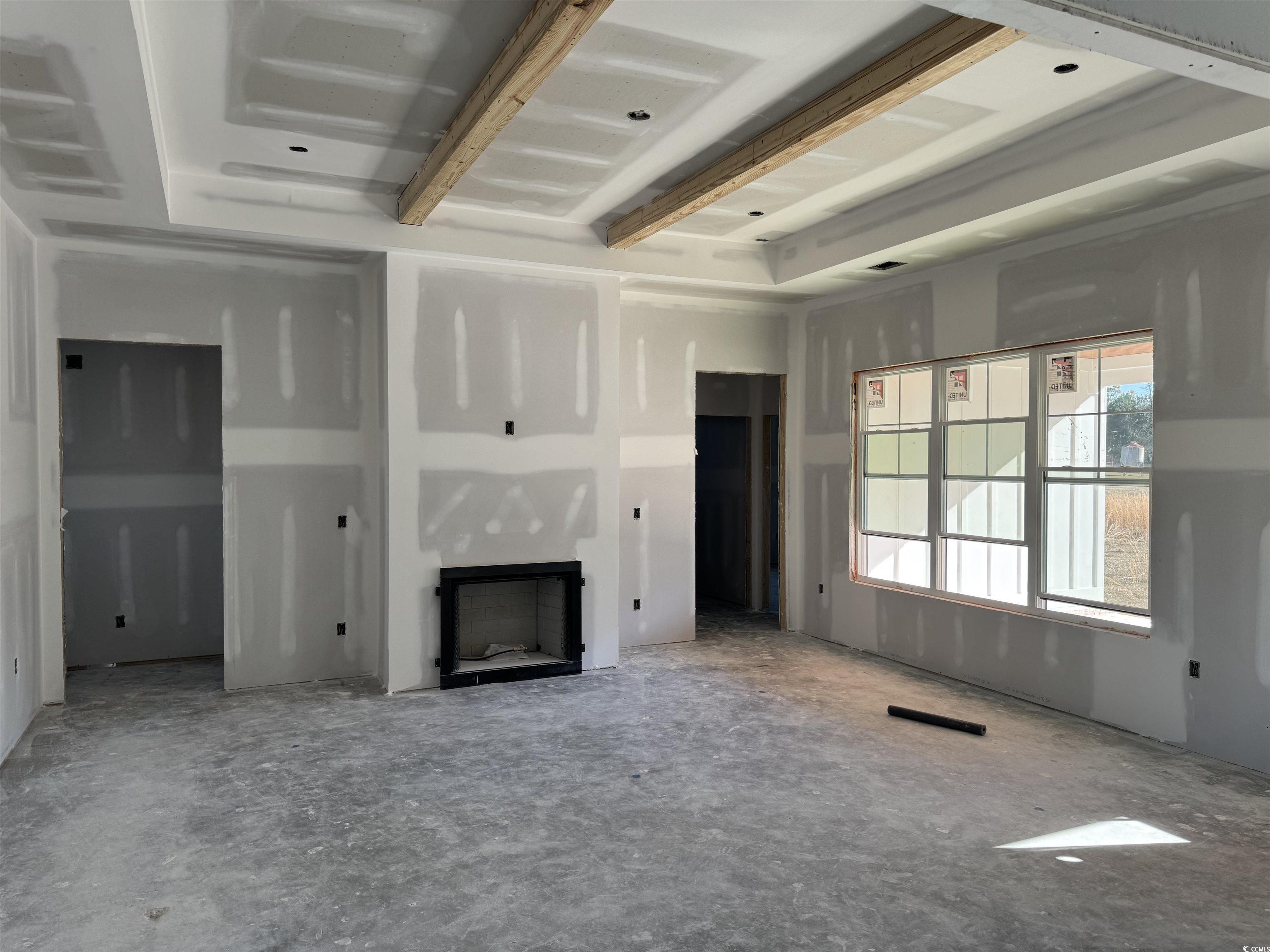 6861 Highway 804 Conway, SC 29527 - Photo 4 of 18 Unfurnished living room featuring a fireplace