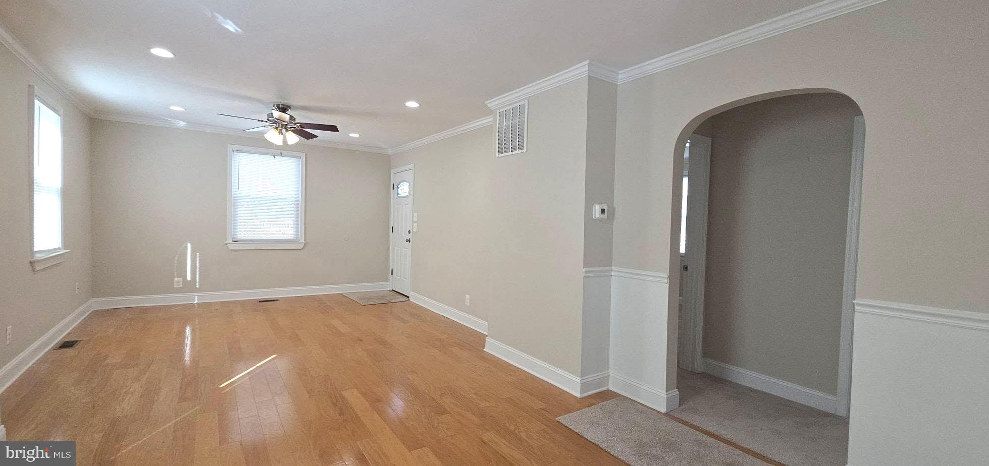 2329 Foster Avenue Baltimore, MD 21234 - Photo 16 of 47 Gleaming hardwood floors in the living & dining rm