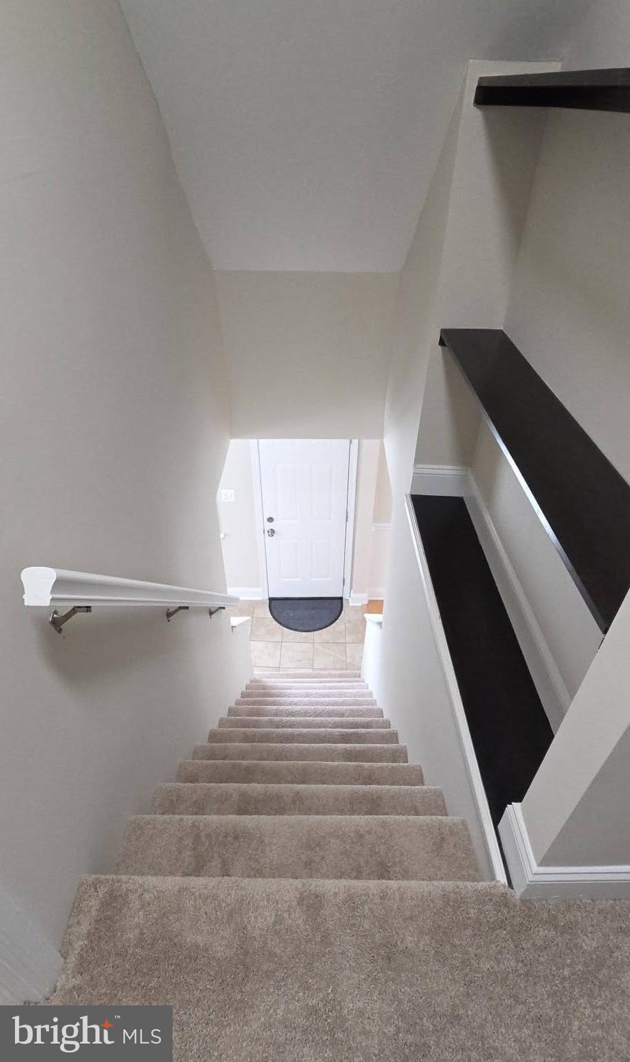 2329 Foster Avenue Baltimore, MD 21234 - Photo 27 of 47 Steps to U L are carpeted with display shelving.