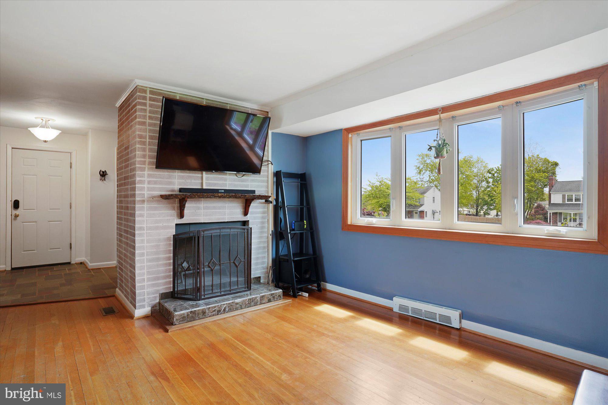 106 Red Pump Road Bel Air, MD 21014 - Photo 9 of 26 Family Room with Wood Burning Fireplace