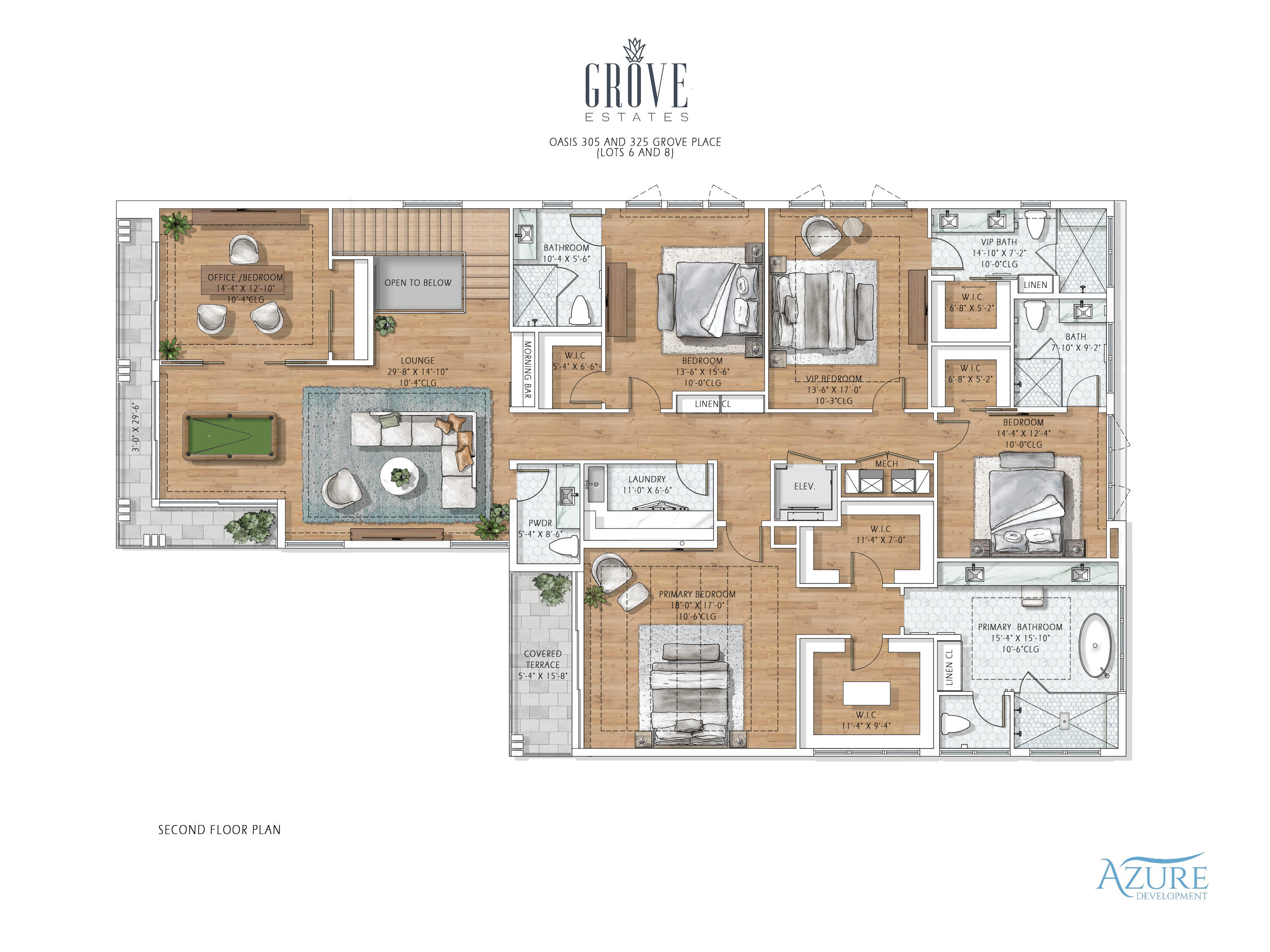 305 Grove Place Delray Beach, FL 33444 - Photo 88 of 88 Oasis 2nd Floor - Lots 5 & 8