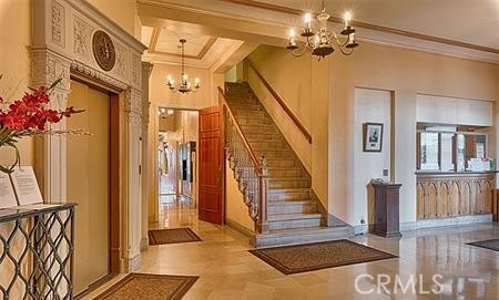 800 East Ocean Boulevard, Unit 1007 Long Beach, CA 90802 - Photo 24 of 43 a view of a hallway with front door