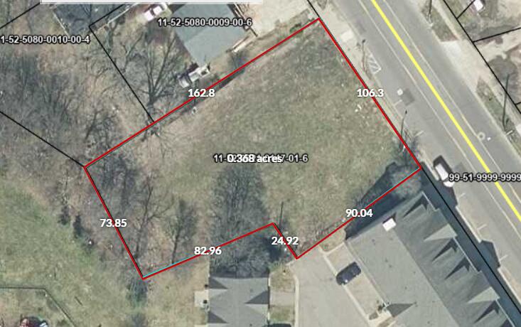 378 Pipestone Street Benton Harbor, MI 49022 - Photo 4 of 6 lot measurements