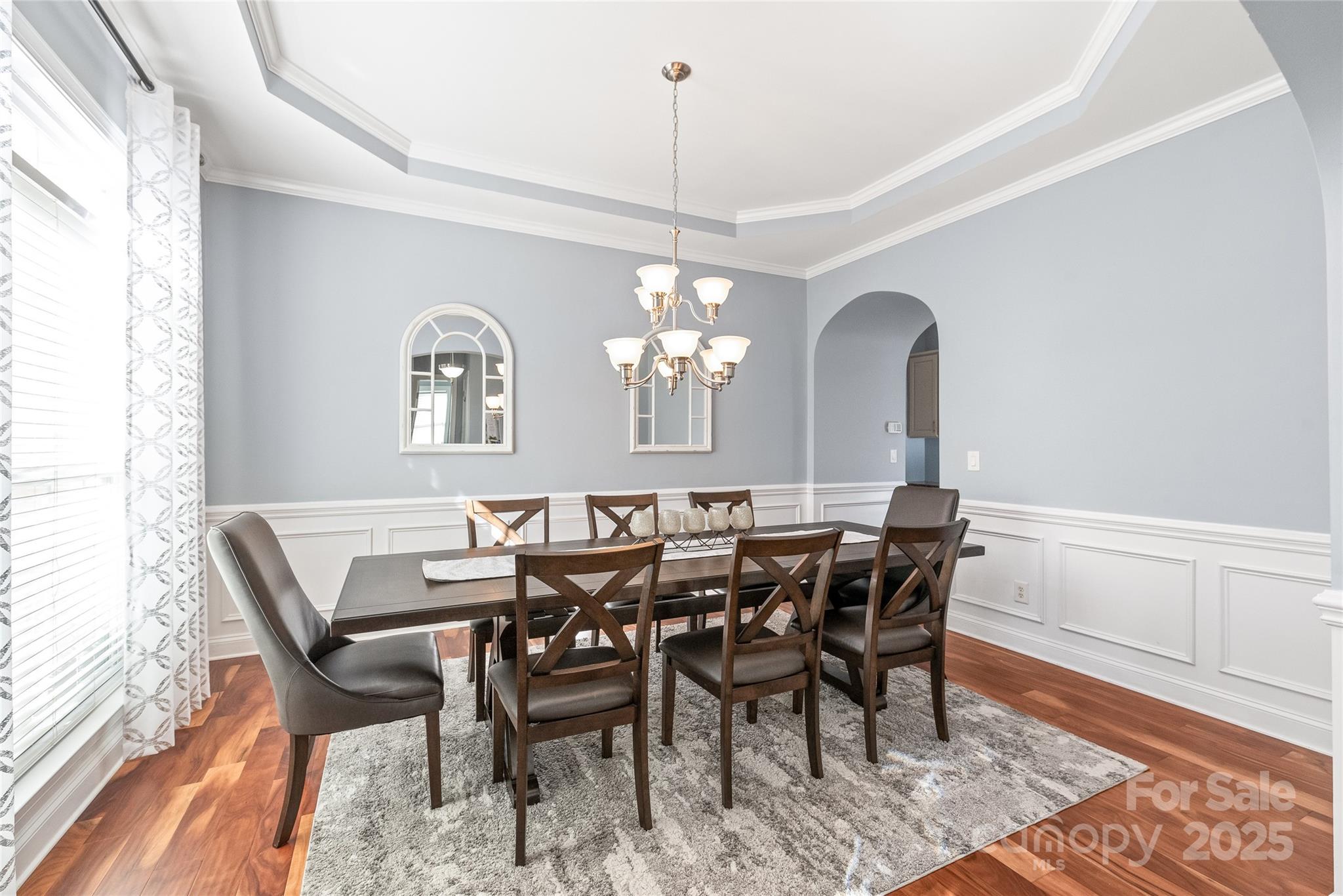 8504 Soaring Eagle Lane Waxhaw, NC 28173 - Photo 7 of 48 a view of a dining room with furniture and window