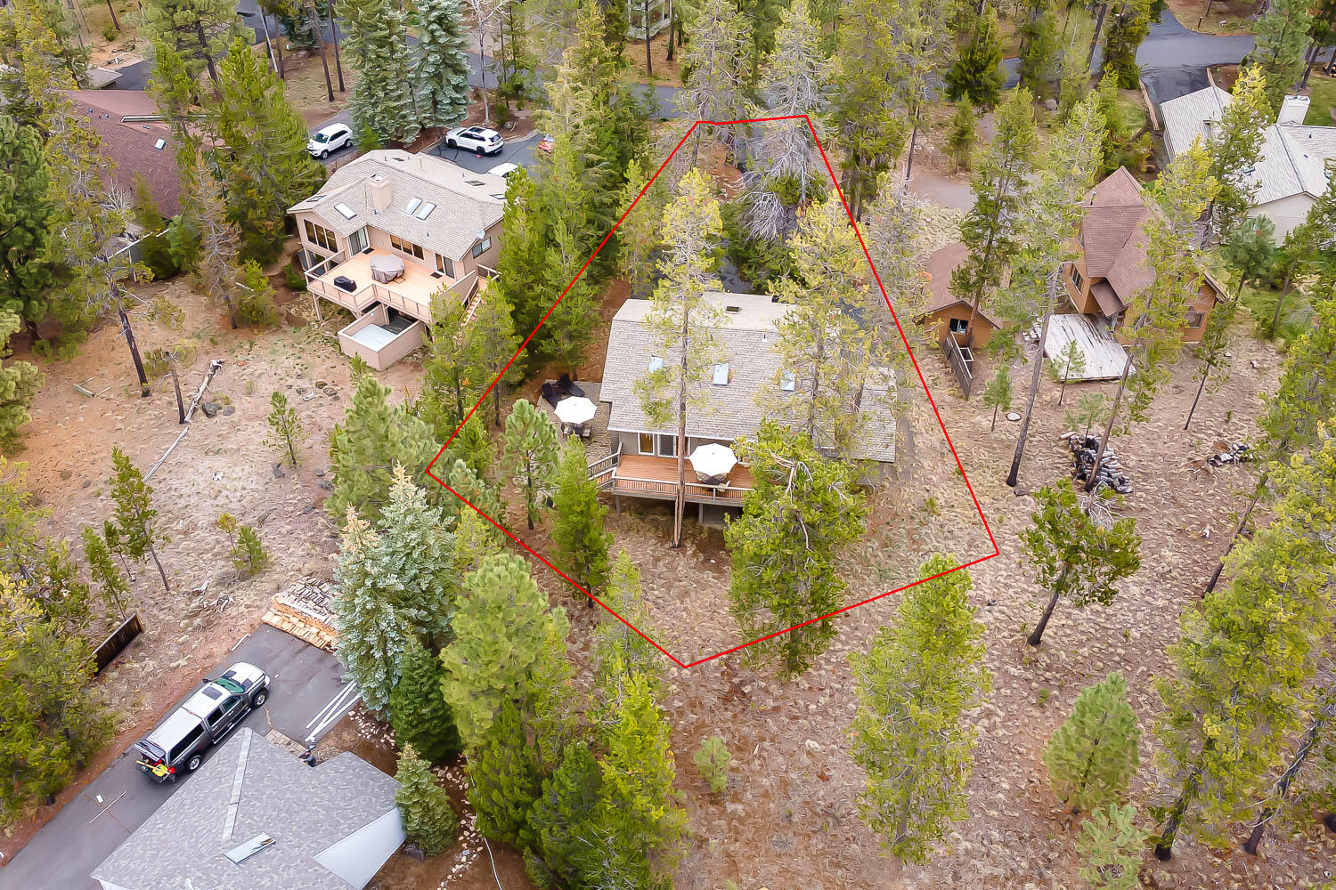 57781 Blue Goose Lane, Unit 4 Sunriver, OR 97707 - Photo 34 of 36 Aerial view