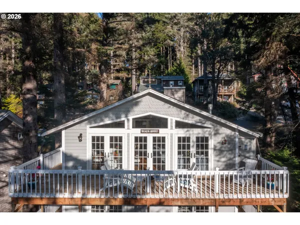 a front view of a house with a porch