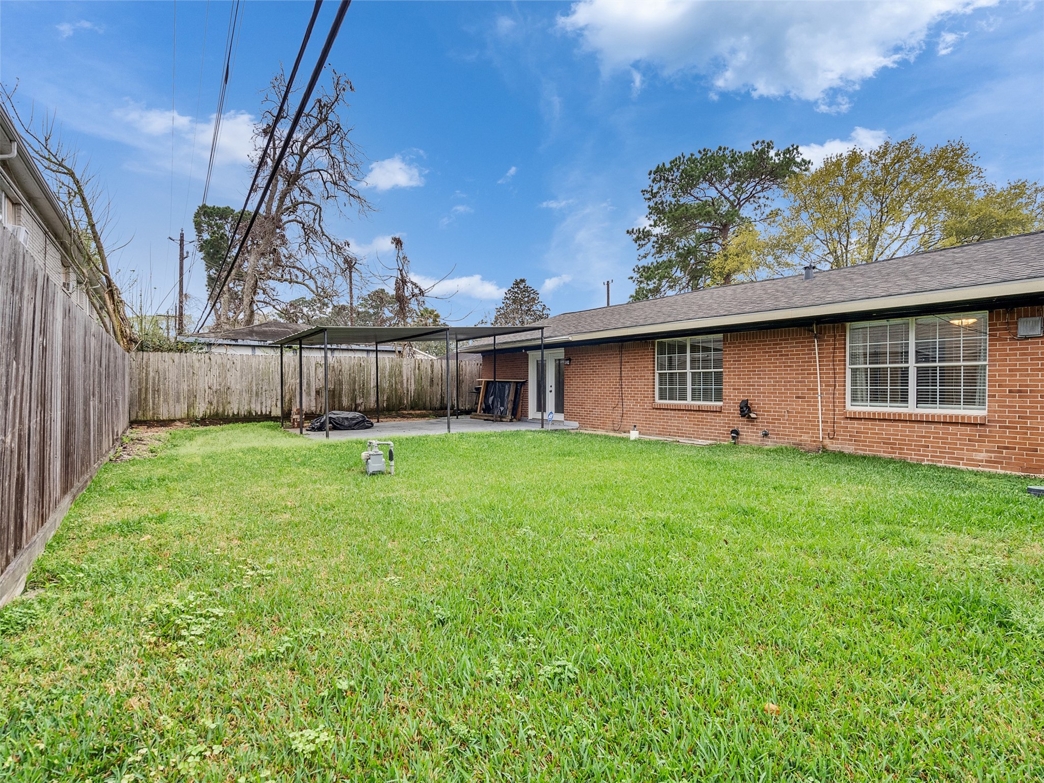 1630 Hollow Hook Road Houston, TX 77080 - Photo 22 of 22 a view of a porch with a yard