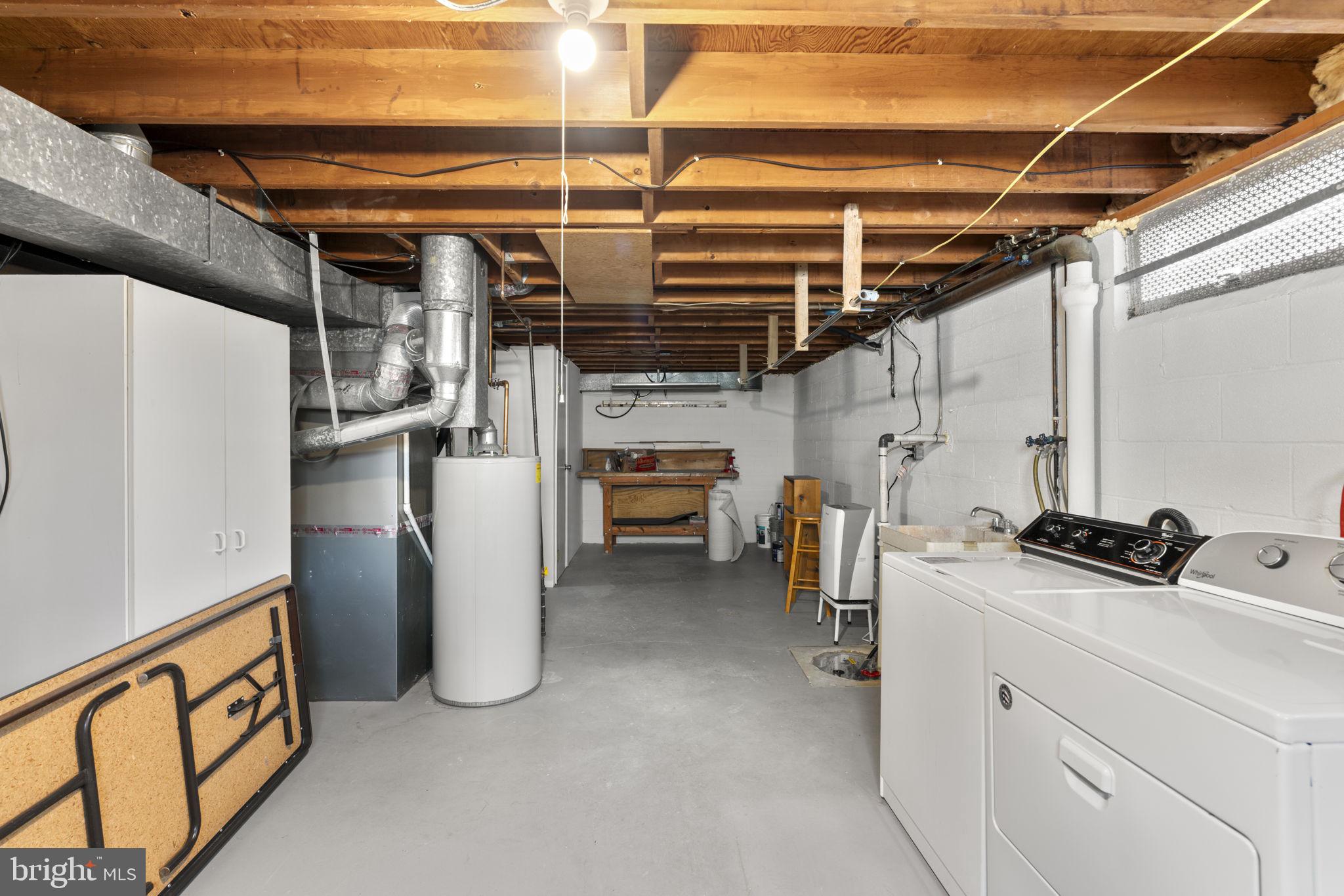 5461 Marsh Hawk Way Columbia, MD 21045 - Photo 35 of 48 a view of storage and utility room with two washing machine