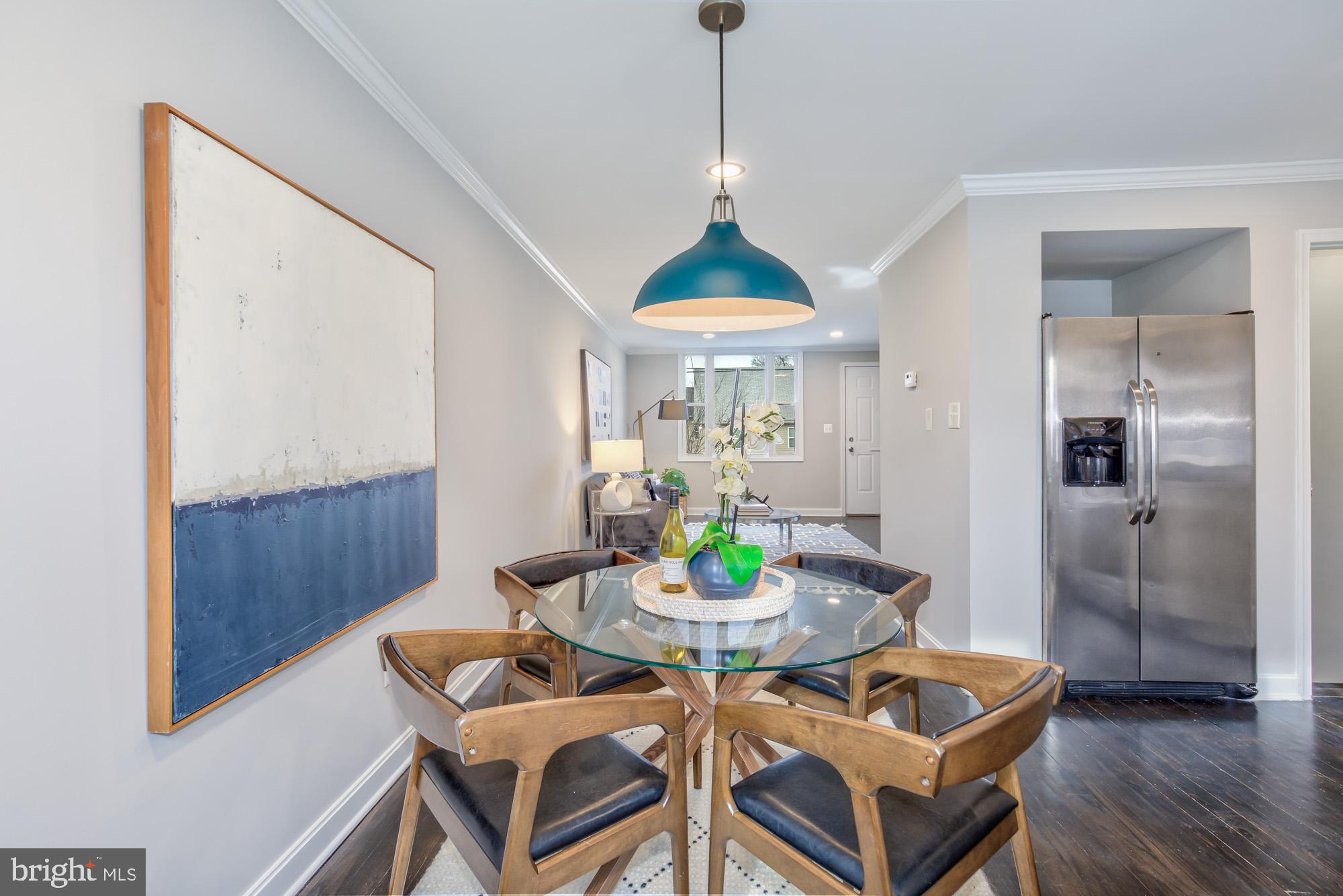 4003 Ames Street Northeast Washington, DC 20019 - Photo 15 of 44 Chic dining space with modern accents.