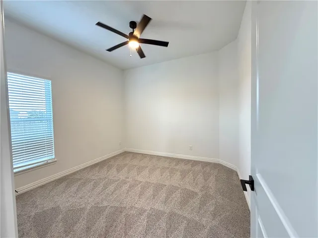 a view of a porch with a backyard