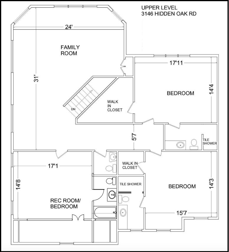 3146 Hidden Oak Road Southwest Roanoke, VA 24018 - Photo 3 of 50 Upper Level