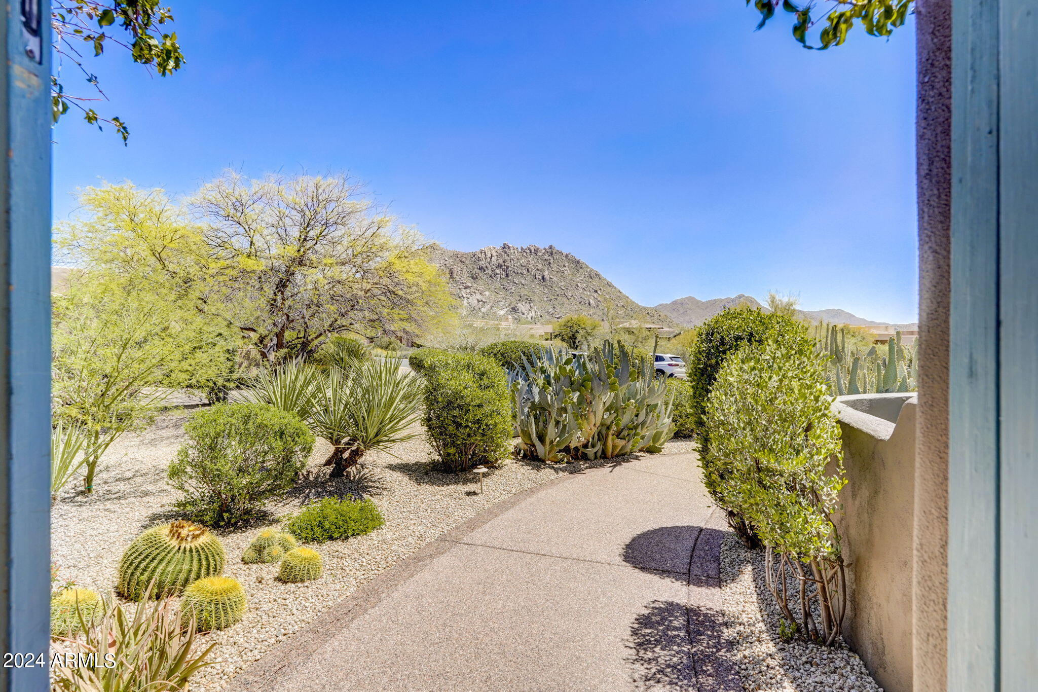 10468 East Quartz Rock Road Scottsdale, AZ 85255 - Photo 5 of 58 a view of a garden