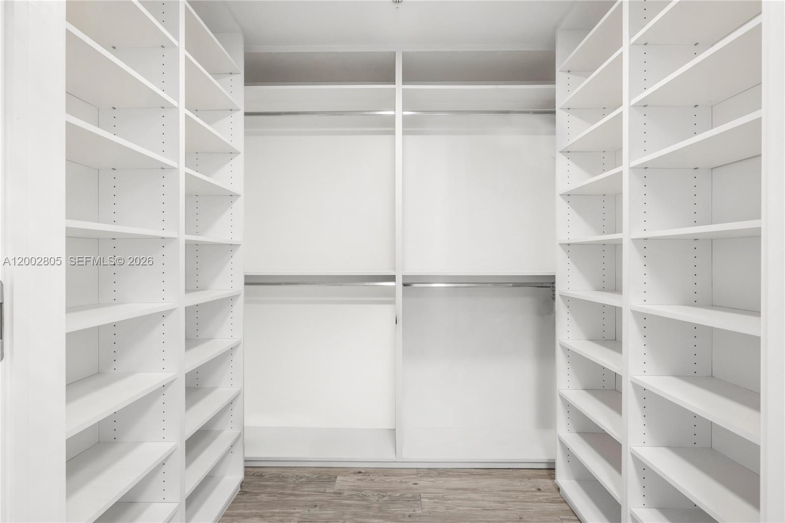 60 Southwest 13th Street, Unit 1124 Miami, FL 33130 - Photo 13 of 30 a view of an empty walk in closet