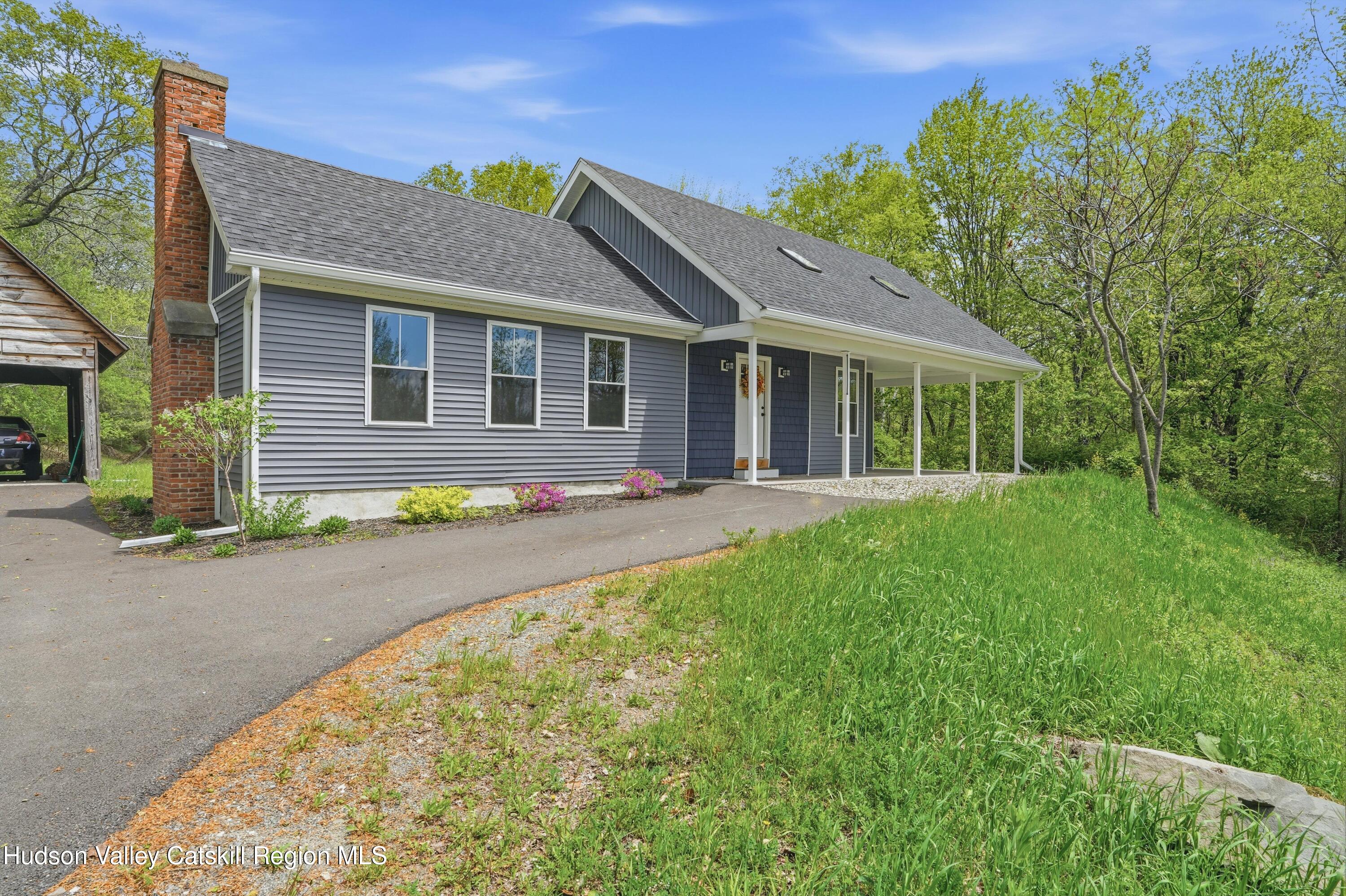 front view of house with a yard