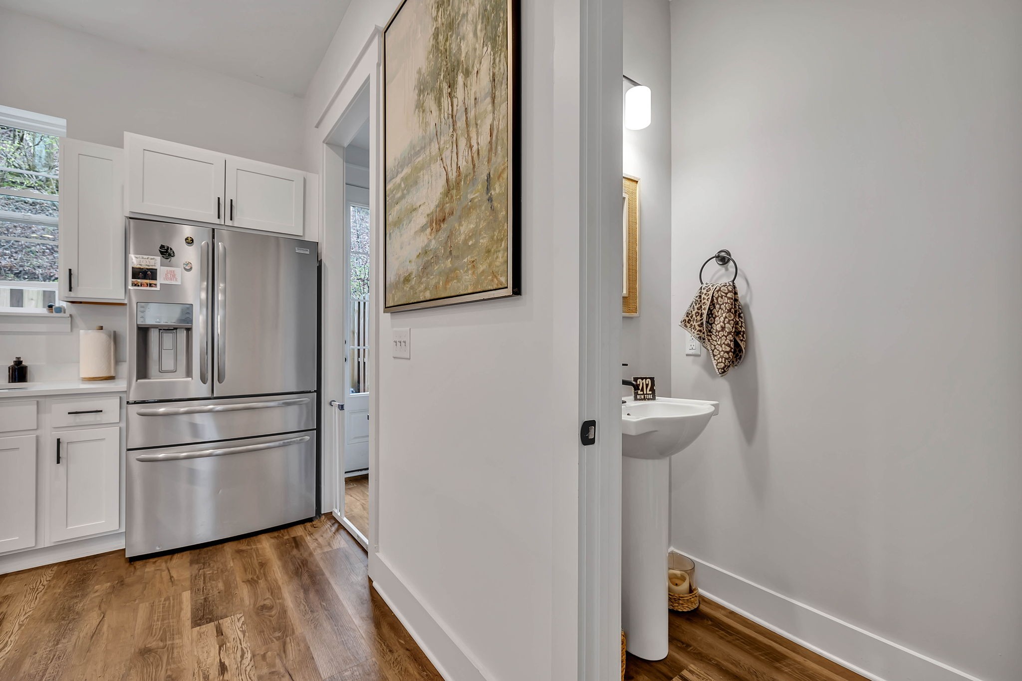 2024 Morrison Ridge Drive Nashville, TN 37221 - Photo 14 of 31 a white refrigerator freezer and a stove sitting inside of a kitchen