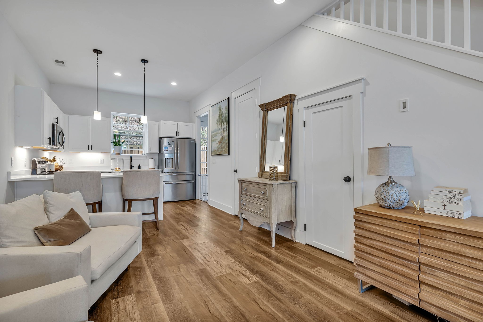 2024 Morrison Ridge Drive Nashville, TN 37221 - Photo 5 of 31 a living room with furniture and kitchen view