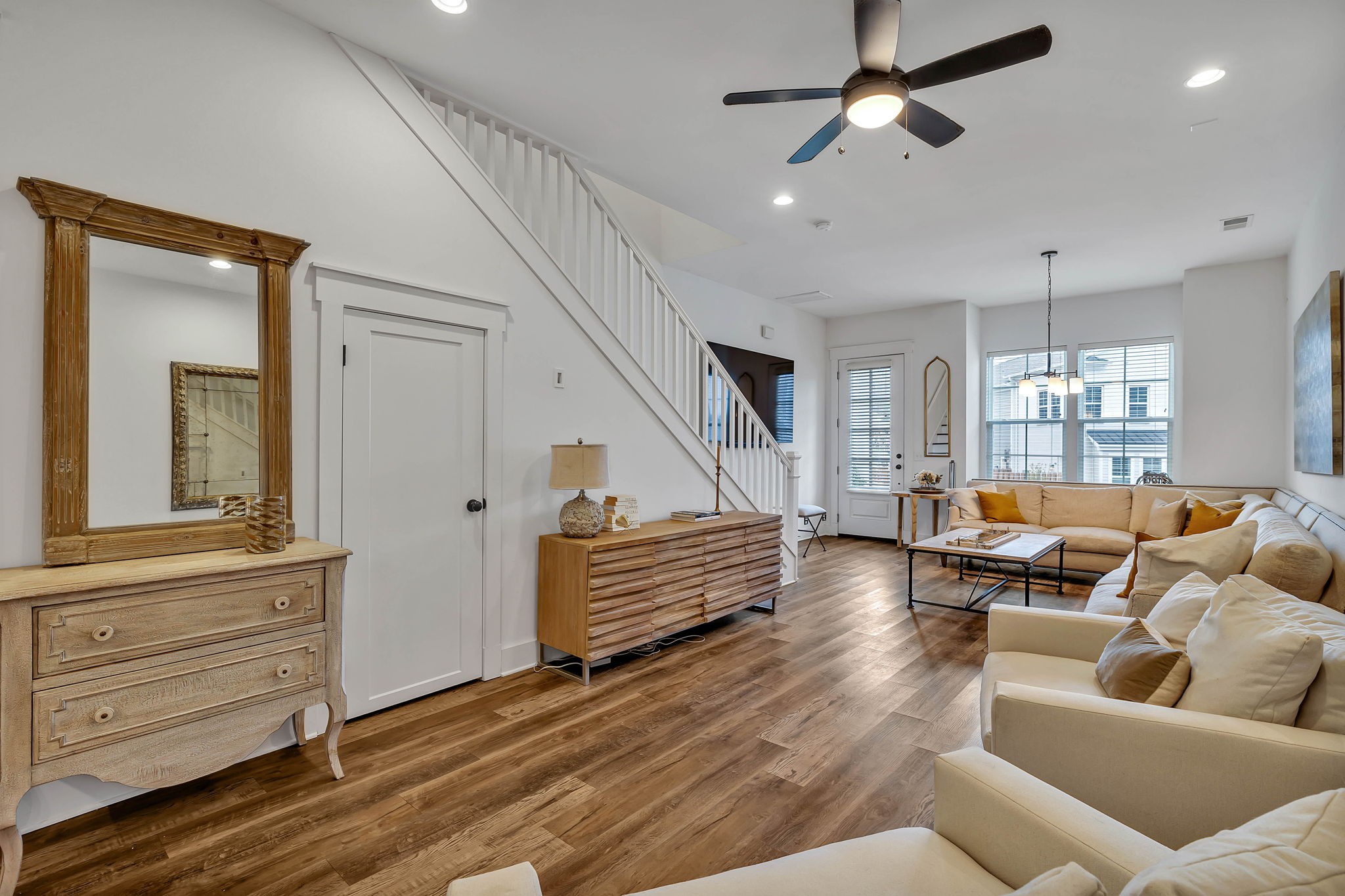 2024 Morrison Ridge Drive Nashville, TN 37221 - Photo 6 of 31 a living room with furniture and wooden floors