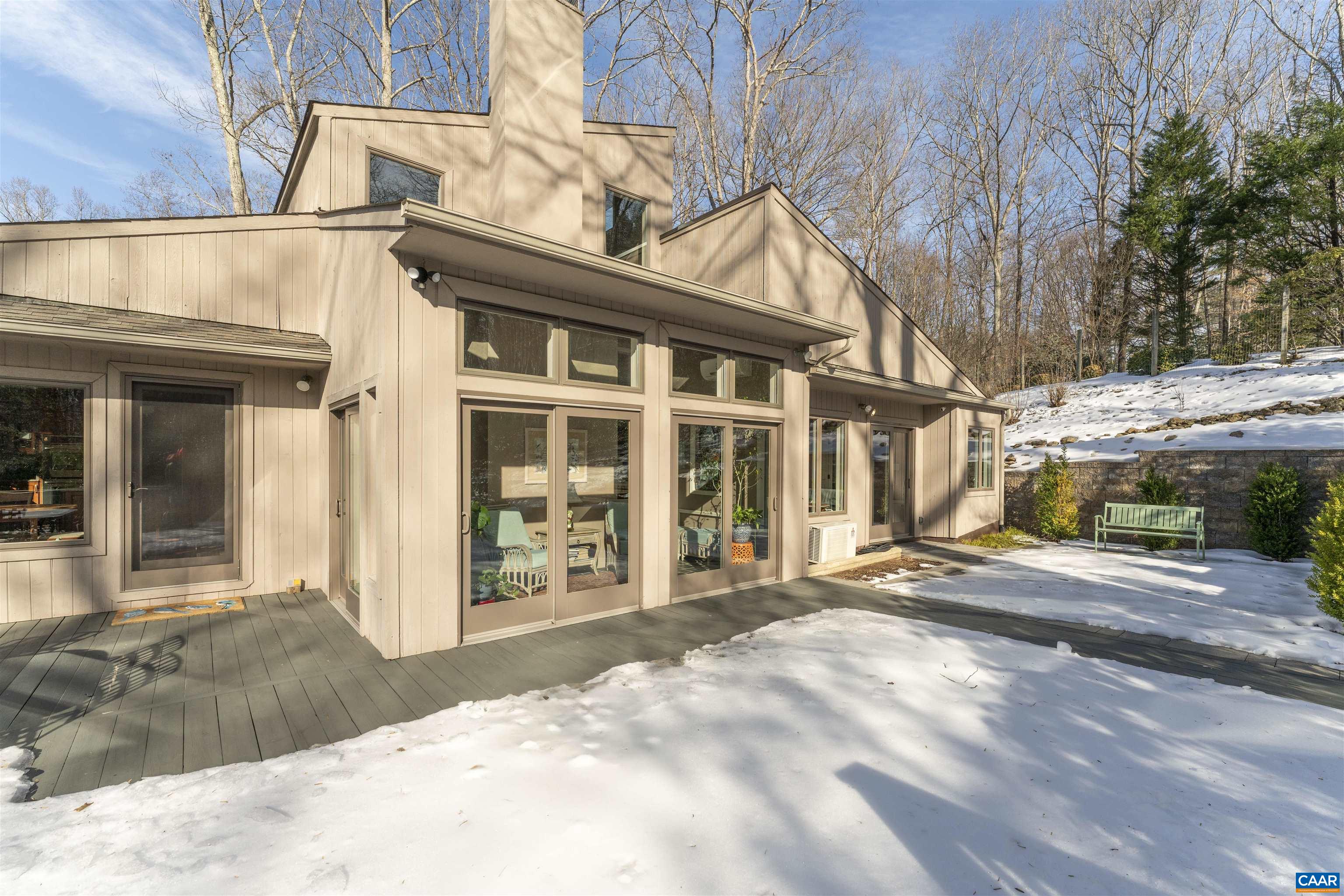 2330 Whippoorwill Road Charlottesville, VA 22901 - Photo 49 of 62 a view of a house with a patio