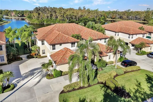 a view of an houses and city in the background
