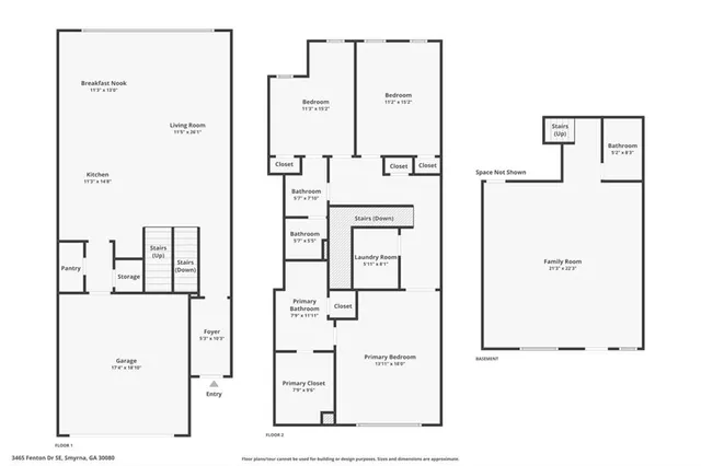 a picture of a floor plan