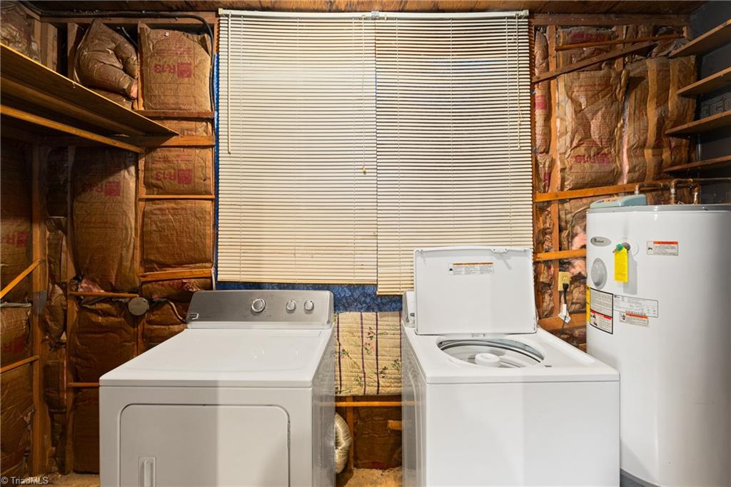 200 Maynard Drive Trinity, NC 27370 - Photo 25 of 33 laundry room inside the bonus room area (enclosed carport)