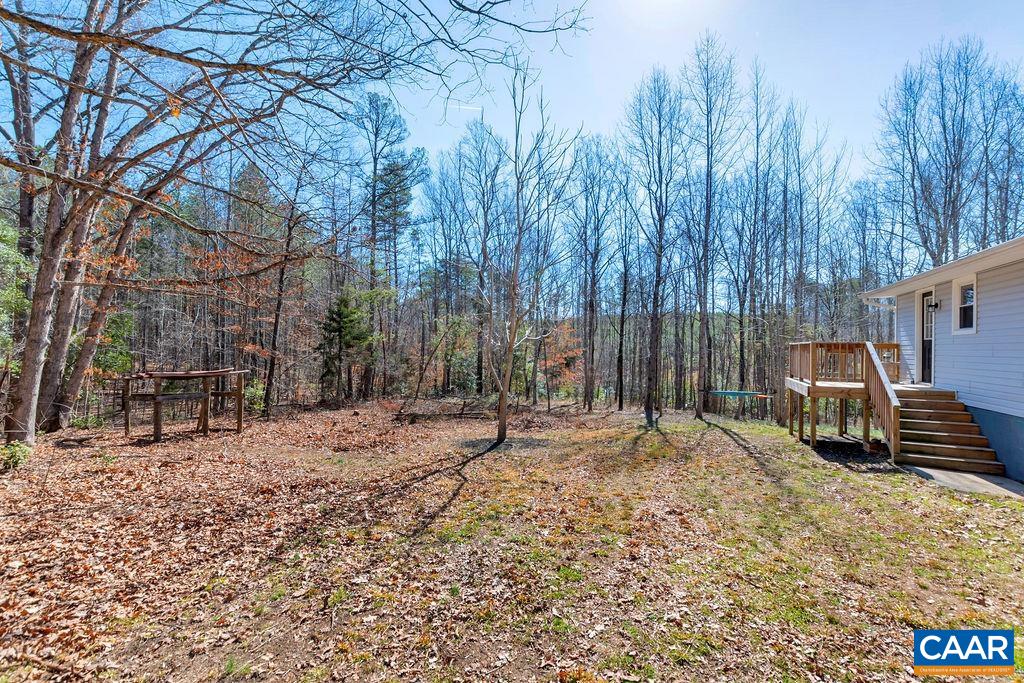 8073 Chestnut Grove Road Esmont, VA 22937 - Photo 24 of 30 a backyard of a house with lots of green space