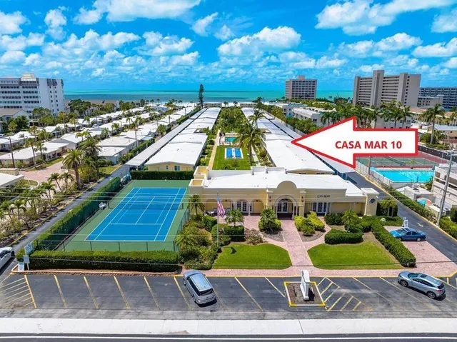 a view of a city with tall buildings