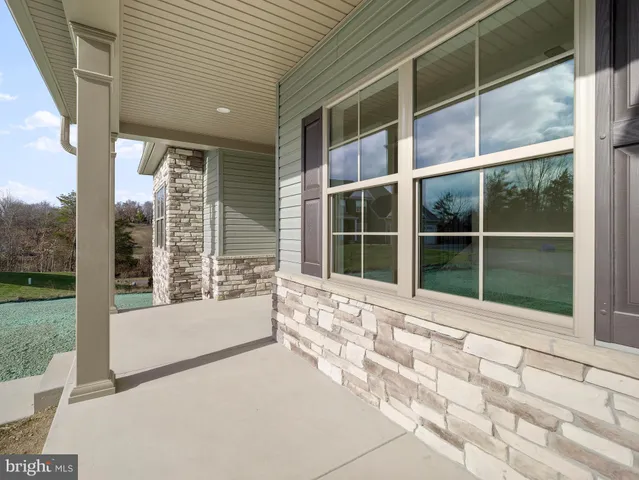 a view of front door