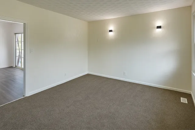 wooden floor in an empty room