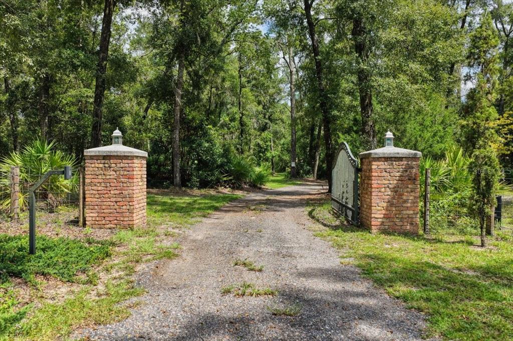 4700 Northwest 55th Avenue Bell, FL 32619 - Photo 36 of 77 a backyard of a house with lots of green space