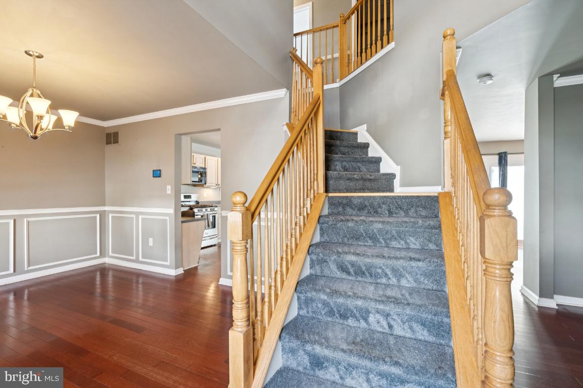121 Weathervane Drive Mount Royal, NJ 08061 - Photo 3 of 31 a view of entryway and hall with wooden floor