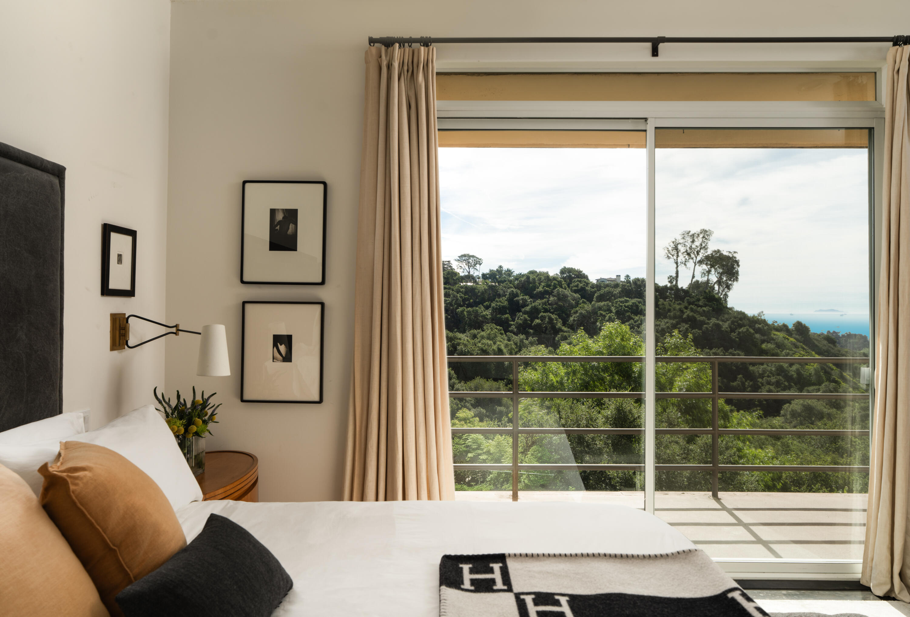 1776 Eucalyptus Hill Road Santa Barbara, CA 93103 - Photo 13 of 27 Primary Bedroom Views