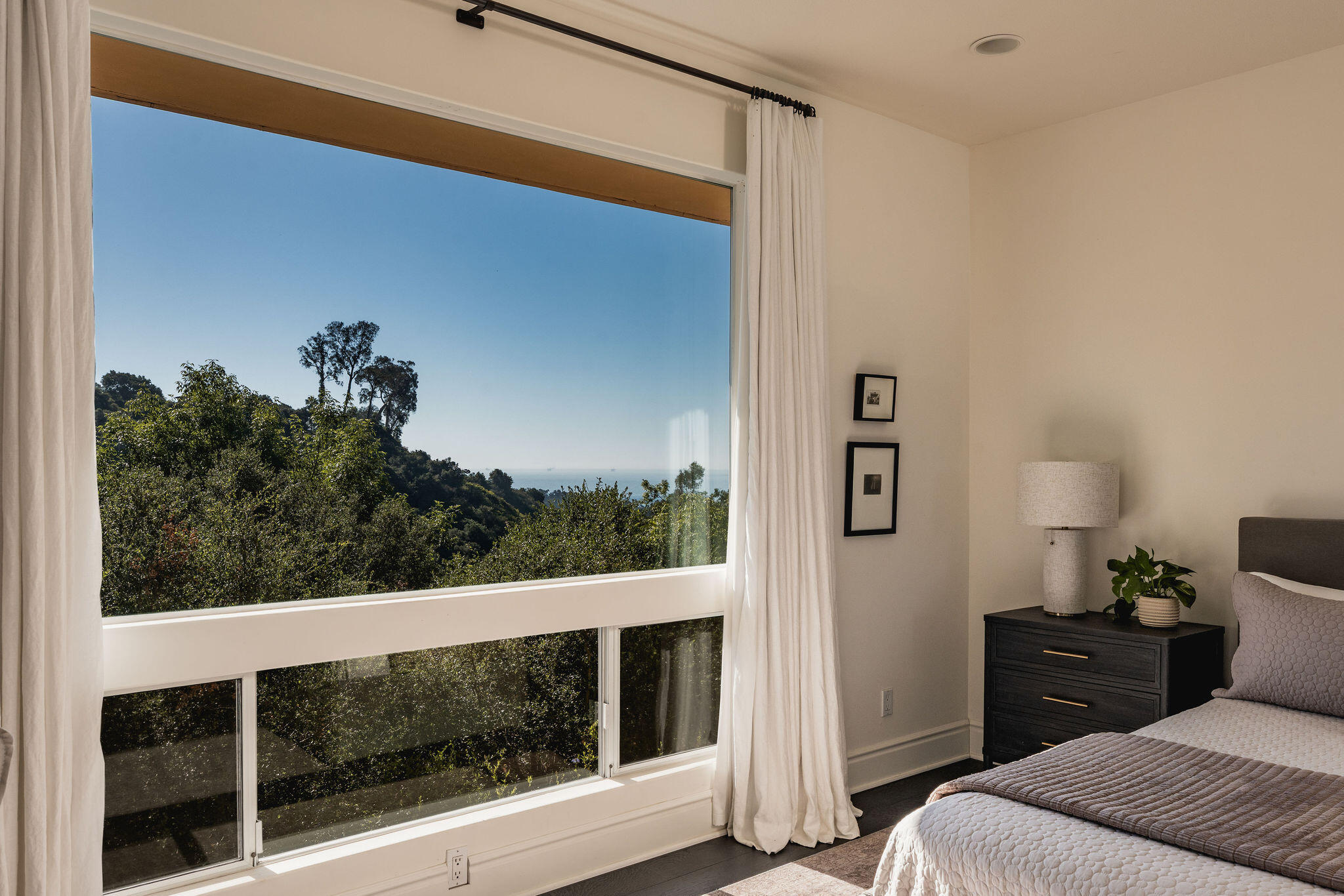 1776 Eucalyptus Hill Road Santa Barbara, CA 93103 - Photo 18 of 27 Bedroom 2 Views